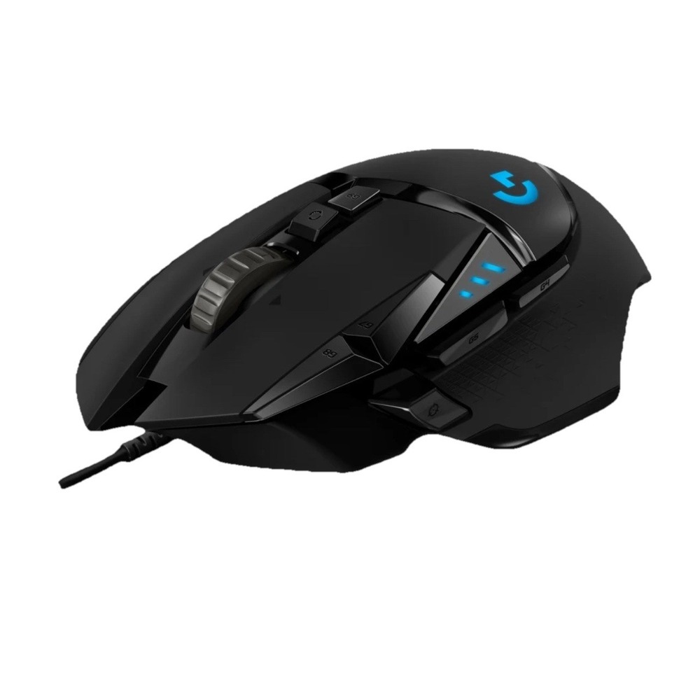 Logitech-G502 HERO Wired Optical Gaming Mouse with‎ RGB Lighting HERO Sensor